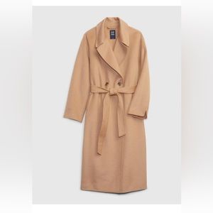 Wool Wrap Coat